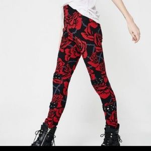 Killstar Rose Leggings